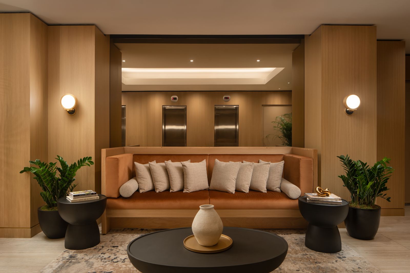 Lobby lounge at Aura Hotel Times Square