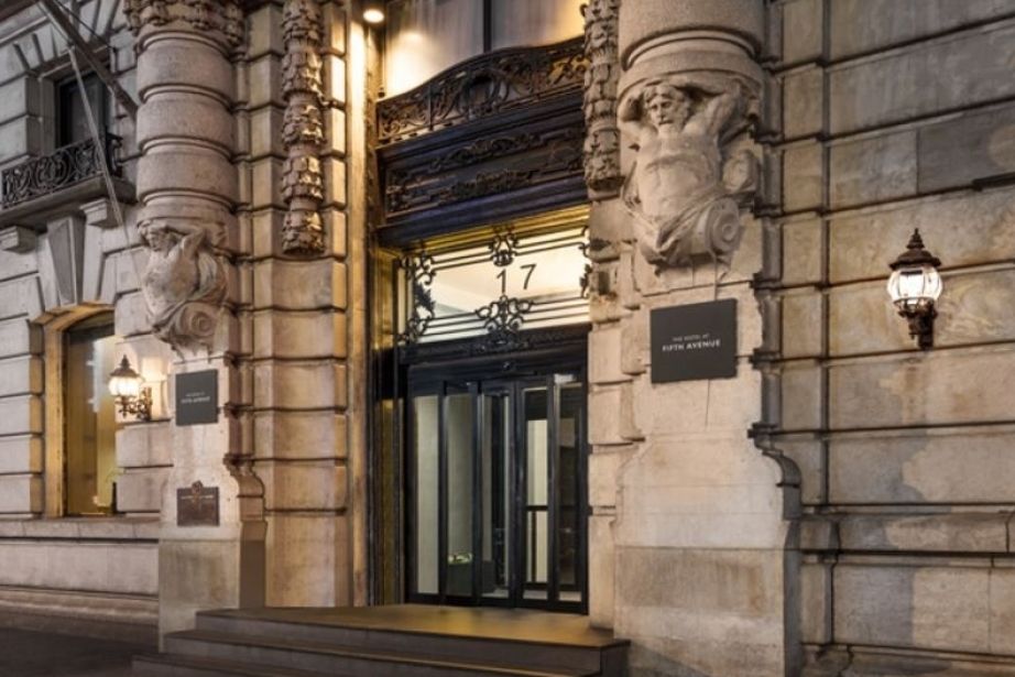 Entrance of The Hotel at Fifth Avenue