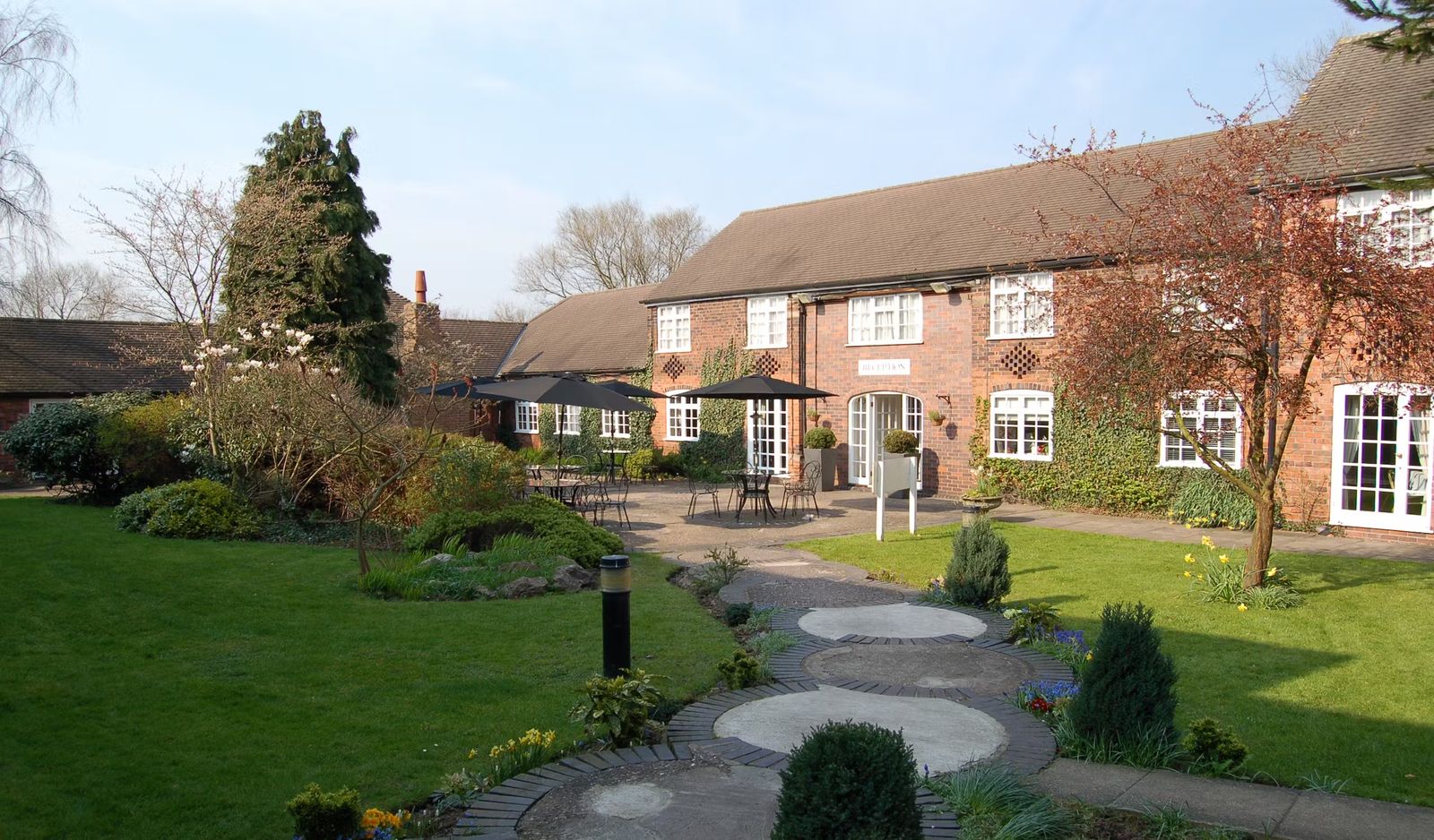 Marston Farm Hotel gardens